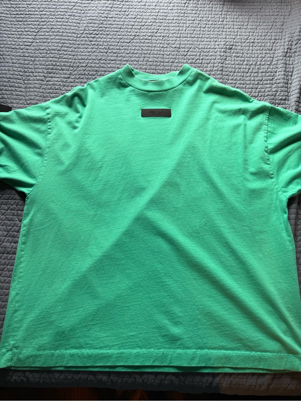Essentials Men's Mint Green Short-Sleeve Crewneck T-Shirt